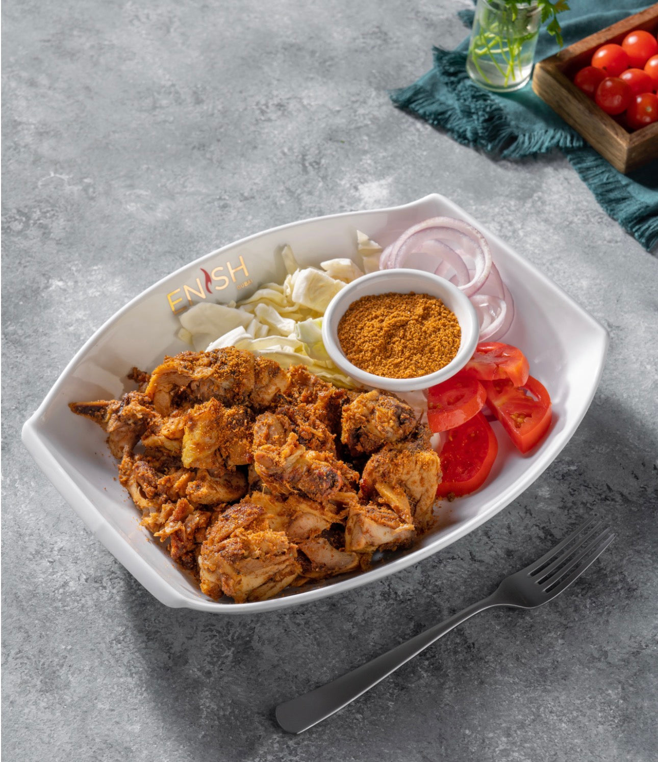 Half Chicken Suya